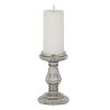 Smoked Midnight Small Candle Pillar