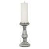 Smoked Midnight Medium Candle Pillar