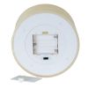 Luxe Collection Melt Effect 6x8 Taupe LED Wax Candle