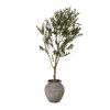 Hellenic Extra Large Old Wall Grey Planter Pot