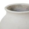 Hellenic Medium Lyme White Planter Pot