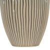 Pallida Collection Large Striped Vase