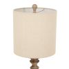 Pallido Candlestick Table Lamp With Linen Shade