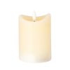 Luxe Collection Natural Glow 2.75x4 Cream Melted LED Candle