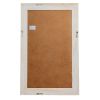 Washed Wood Medium Framed Mirror