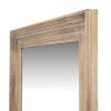 Washed Wood Framed Mirror