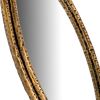 Nahla Medium Mirror With Dimpled Frame
