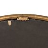 Nahla Medium Mirror With Dimpled Frame