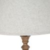 Solenne Table Lamp With Edged Linen Shade