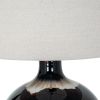 Sepia Shadows Table Lamp With Linen Shade