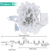 32.8Feet Globe String Lights 100 Ball LED Fairy Lamps IP44 Waterproof Decorative Lights with 8 Lighting Modes for Garden Lawn Patio