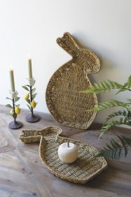 Set Of Two Woven Vine Rabbit Trays (Min 2)