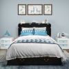 Murphy Bed Cabinet, Queen Murphy Bed with USB and Charging Ports, Murphy Bed Cabinet with Drawer Includes Storage Cabinet