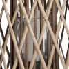 Standing Wicker Lantern