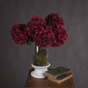 Autumn Hydrangea (Option: Ruby)