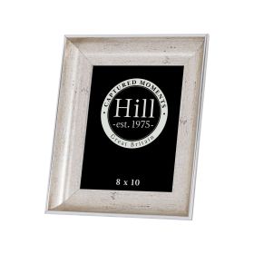 Antique Silver Crackled Effect Photo Frame (Option: 8x10)