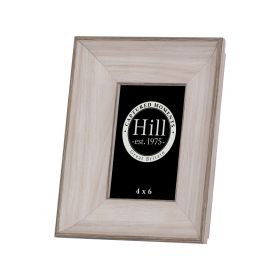 White Washed Wood Photo Frame (Option: 4x6)