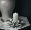 Luxe Collection Natural Glow LED White Wax Candle