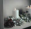 Luxe Collection Natural Glow LED White Wax Candle