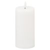 Luxe Collection Natural Glow LED White Wax Candle