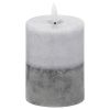 Luxe Collection Natural Glow Stone LED Wax Candle