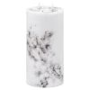 Luxe Collection Natural Glow Marble Effect LED Candle