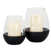 Neris Candle Holder With Glass Goblet