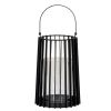 Lynk Lantern With Handle And Glass Candle Holder