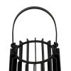 Lynk Lantern With Handle And Glass Candle Holder