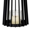 Lynk Lantern With Handle And Glass Candle Holder