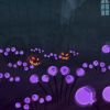 2Packs Solar Scary Eyeballs Lights Outdoor Halloween Decoration Swaying Light Halloween Path Lights Ornaments with Total 12LED IP65 Waterproof for Yar